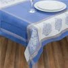 L'Ensoleillade - Caprice Blue Tablecloth Coated 250x160cm