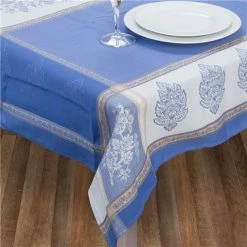 L'Ensoleillade - Caprice Blue Tablecloth Coated 300x160cm