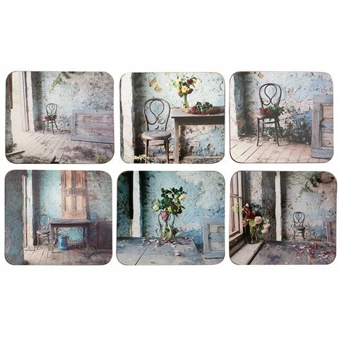 Cinnamon - Blue Room Coaster Set 6pce 1 Cinnamon - Blue Room Coaster Set 6pce