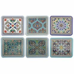 Cinnamon - Dubai Coaster Set 6pce