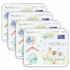 Ashdene - Australia Down Under Coaster Set 4pce