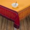 L'Ensoleillade - Jacquard Olive Yellow Tablecloth 250x160cm
