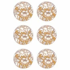 Ary Home - Bachelor's Button Coaster Set 6pce