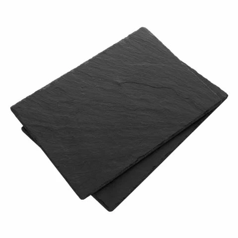The Just Slate Company - Slate Rectangle Placemat Set 2pce 1 The Just Slate Company - Slate Rectangle Placemat Set 2pce