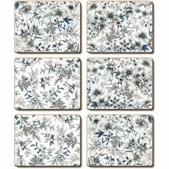 Cinnamon - Umbria Blue Placemat Set 6pce