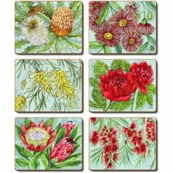 Cinnamon - Bush Blooms Placemat Set 6pce