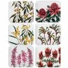 Ashdene - Australian Floral Emblems Coaster Set 6pce