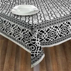Rans - Vintage Tablecloth Black 150x300cm