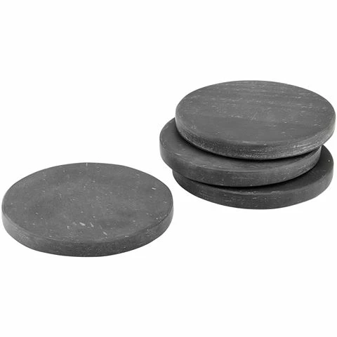 Tempa - Buckley Coaster Black Set 4pce 1 Tempa - Buckley Coaster Black Set 4pce