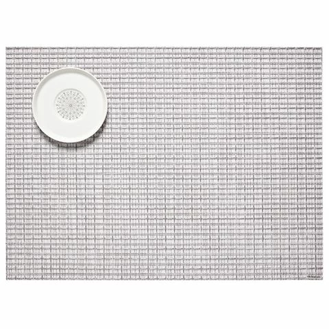 Chilewich - Thistle Placemat Dove 36x48cm 1 Chilewich - Thistle Placemat Dove 36x48cm