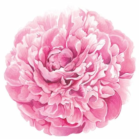 Hester & Cook - Die-Cut Placemats Peony 1 Hester & Cook - Die-Cut Placemats Peony