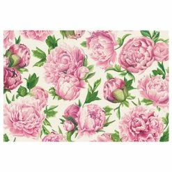 Hester & Cook - Placemats Peonies In Bloom Set 24pce