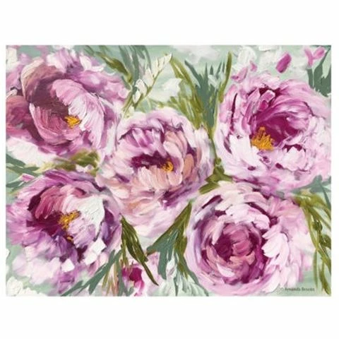 Lilli Rock - Amour Et Joie Peony Placemat 4Pce 1 Lilli Rock - Amour Et Joie Peony Placemat 4Pce
