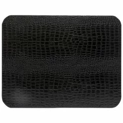 Costa Nova - Club Black Rectangular Placemat