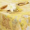 Beauville - Rialto Tablecloth Yellow 170x240cm