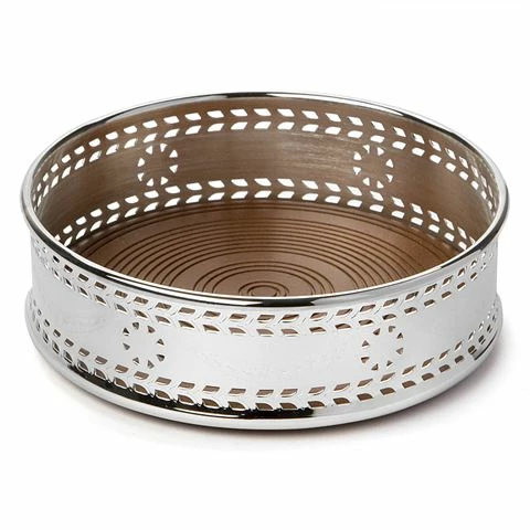 Whitehill - Pierced Bottle Coaster 1 Whitehill - Pierced Bottle Coaster